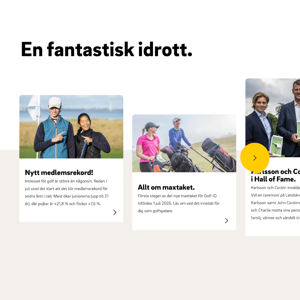 svenskagolfförbundet golf.se karusellbild